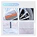 UHANBUT Half Car Cover for SUV, Waterproof & Dustproof & Snowproof Automotive Windshield Covers, All-Weather Auto Sun Protection with Reflective Straps, 161.4