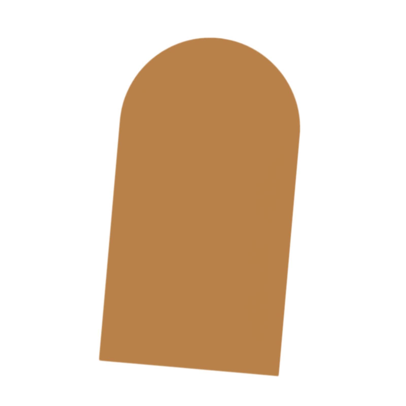 XLWLLNJ Removable Arch Wall Decal PVC Wallpaper for Living Areas and Kids Rooms, Brown