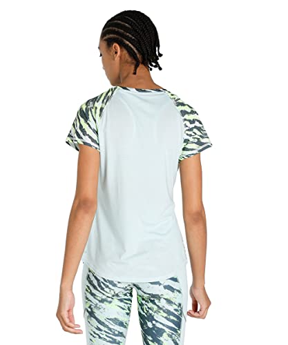 Image of Puma Printed Polyester Round Neck Womens Athleisure Top (S22PUMA52173617-P)