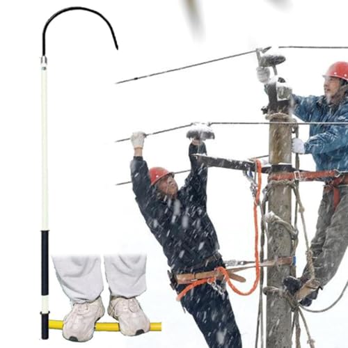 Gancho de rescate aislado de alta tensión ligero y de largo alcance para líneas eléctricas