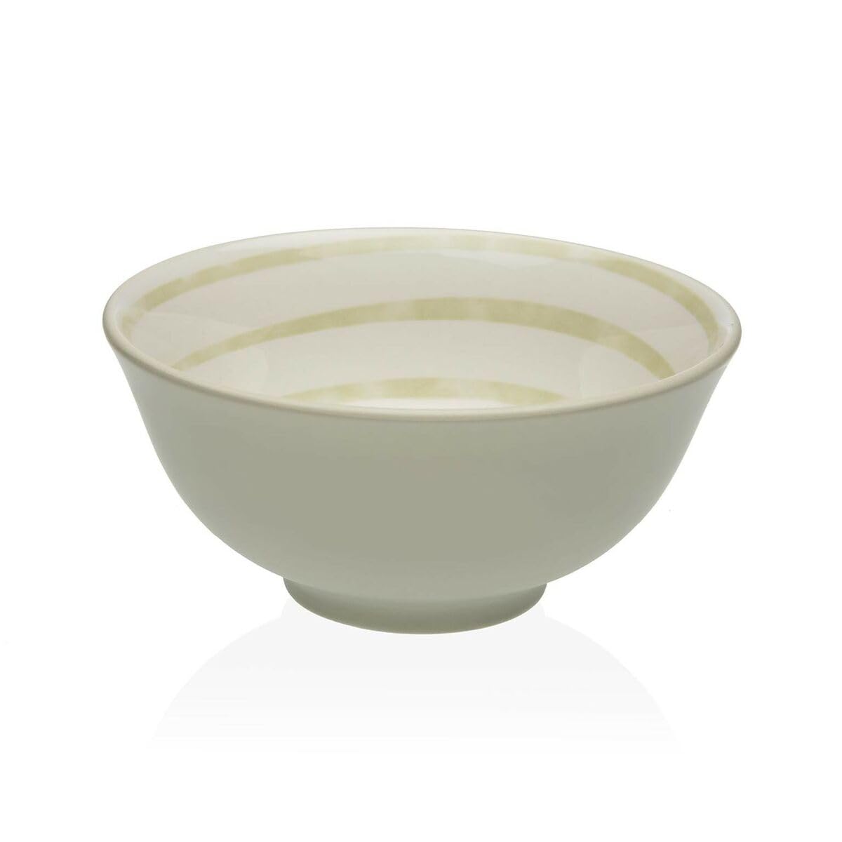 Versa Bowl Light Grey Ceramic Porcelain 15.5 x 7 x 15.5 cm