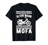 Motorroller Mofa Moped Motorradliebhaber Roller T-Shirt