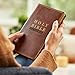NKJV Super Giant Print New Testament, Brown Leathersoft, Red Letter, Comfort Print