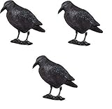 Die Vogelscheuche ist mit seinen 38 x 13 x 12,5 cm eine naturgetreue, lebensgroße Figur