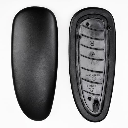 MingYi.office Arm Pads Caps Replacement for Humscale Liberty Office Chair, for Fixed and Height Adjustable Arm, Black Vinyl (1-Pair). (for Height Adjust Arm)