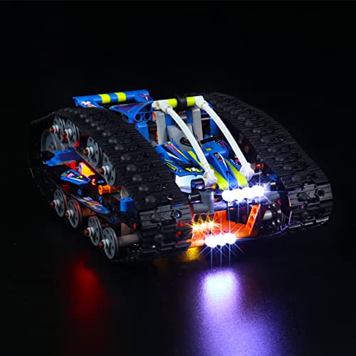 icuanuty LED Beleuchtungsset für Lego 42140 Technic App-gesteuertes Transformationsfahrzeug, Beleuchtung Licht… – Bild 4