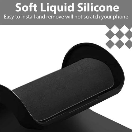 Image of FIRST MART Matte Silicone Back Cover for Nothing 4A - Black