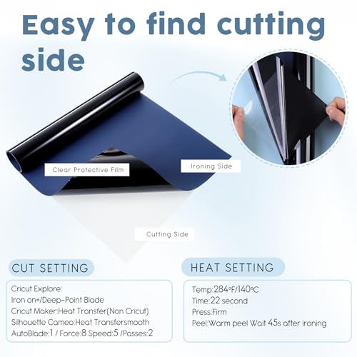 HTVSTD Rolo de Vinil Metálico Htv- 12