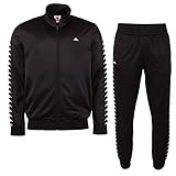 Kappa Deutschland Herren Style Code: 312012 Lumer Men Trainingsanzug, Caviar, S EU