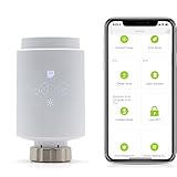 【Fernbedienung】Die Intelligente Thermostate arbeitet mit einem Zigbee-Hub, sodass Sie die Temperatur einfach über die App Ihres Telefons einstellen können.