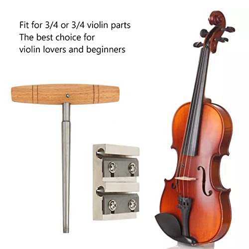 Conjunto de Ferramentas de Violino, Barbeador de Pino de Violino, Conjunto de Alargador de Pino de V