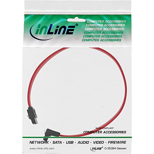 Cable InLine SATA con pestillo de seguridad, 0.3 m miniatura 2