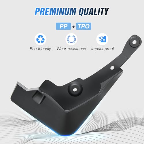Image of Nilight Mud Flaps Splash Guards for RAV4 2019-2026 | No Drilling Precision Fit Exterior Accessories Heavy-Duty Splash Guards Protection, Front & Rear Set