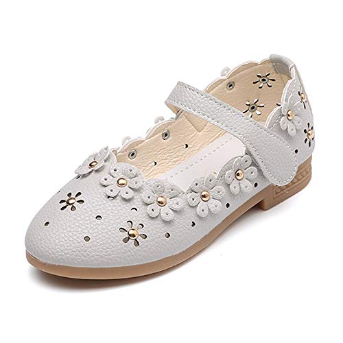 TangDao Toddler Girl Dress Shoes Mary Jane Ballerina Ballet Flats for Girls Flower Girl Little Kids Wedding Party School Uniform Shoes Princess Flat