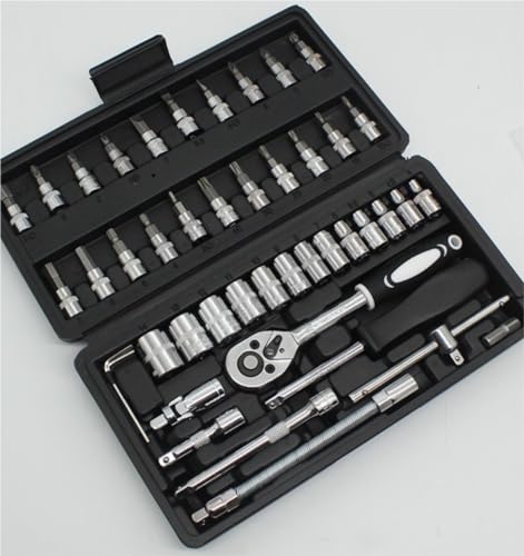 Kit de herramientas caja 46 piezas para reparación miniatura 7