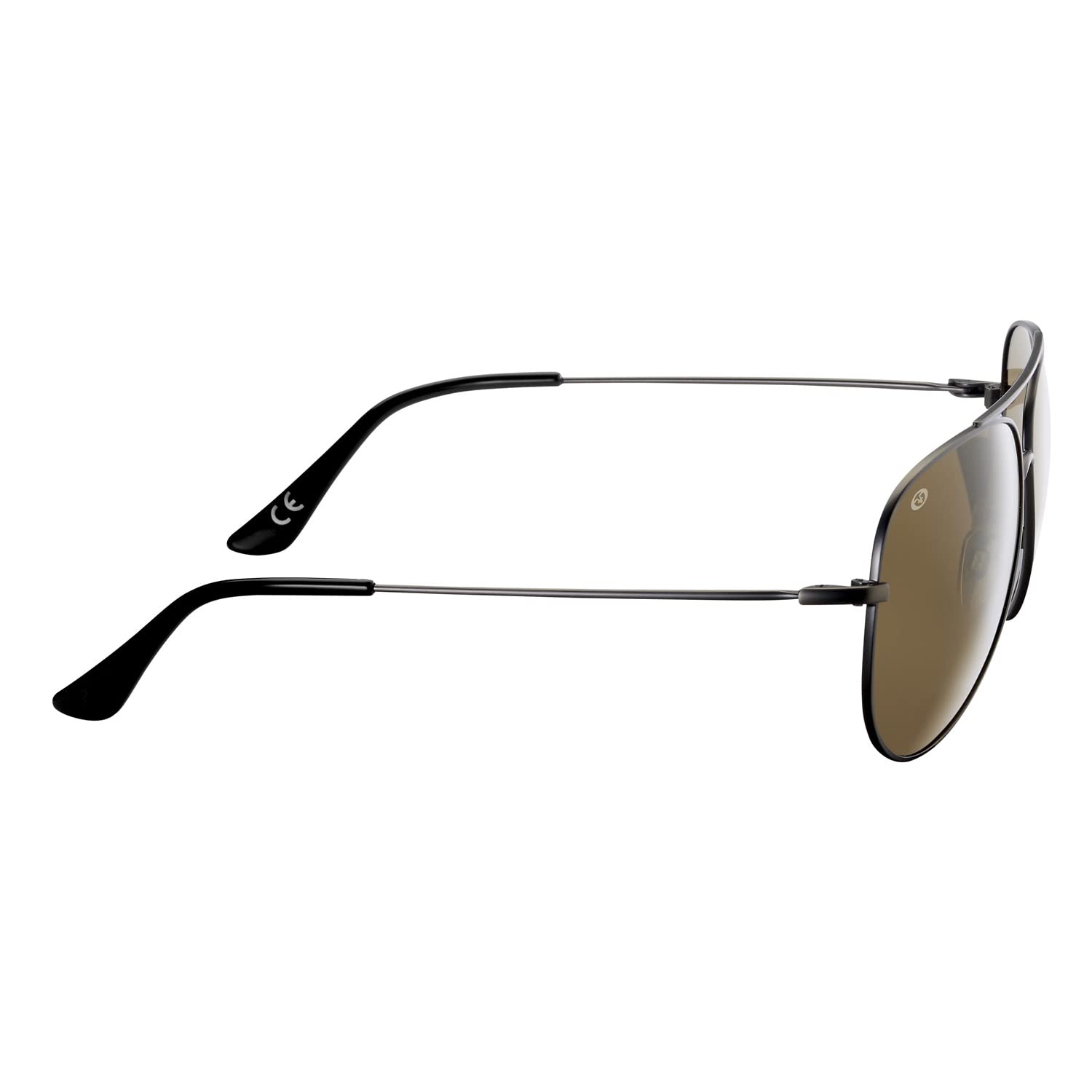 Flying Fisherman Crew Polarized Sunglasses, Matte Copper Frame, Amber Lens, Occhiali Unisex Adulto, Telaio in Rame Opaco/Lente Ambra, Medium