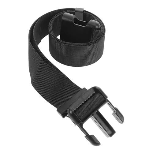 VALICLUD Adjustable Elastic Stretch Belt for Men and Women Nylon Webbing for Outdoor Activities Comfortable Fit for Hiking and Training Non-metal Buckle Design Versatile Adventure Belt