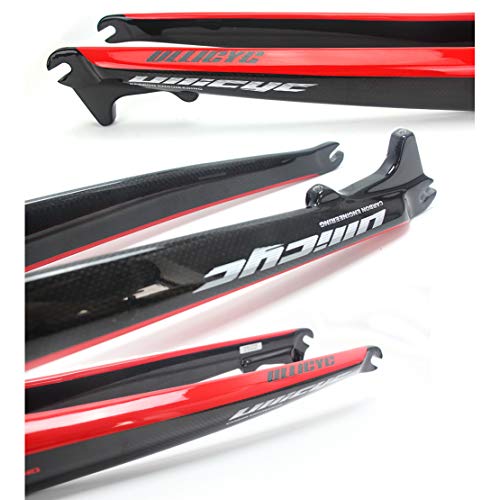 Fourche de bicyclette fourchette carbone rigide frein à disque VTT