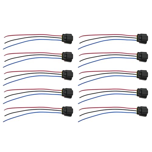Faisceau de bobine d'allumage 3 broches haute conductivité, kit de 10 connecteurs 1342065D00