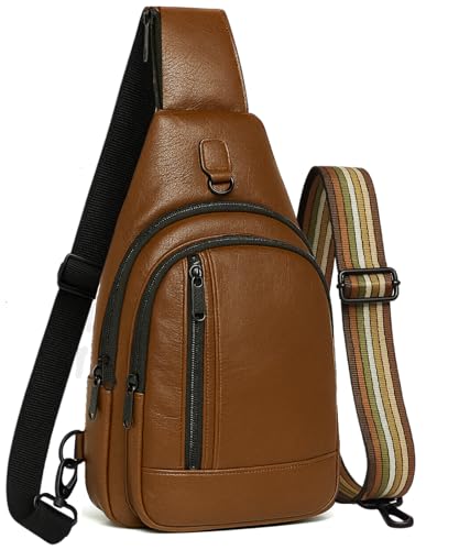 Traditional Motifz Brown Sling Bag for Women – Genuine Sheep