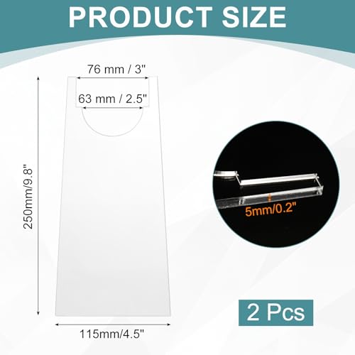 Entretoise murale acrylique pour protéger lit et canapé - 3