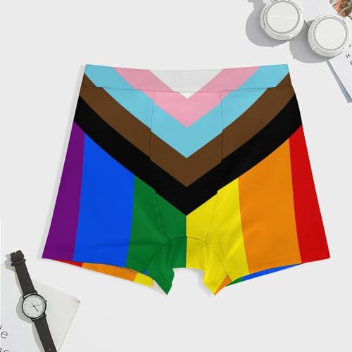 Karakalpakstan Flag Boxer briefs, Elastic Waist, Soft, Breathable And Lightweight3
