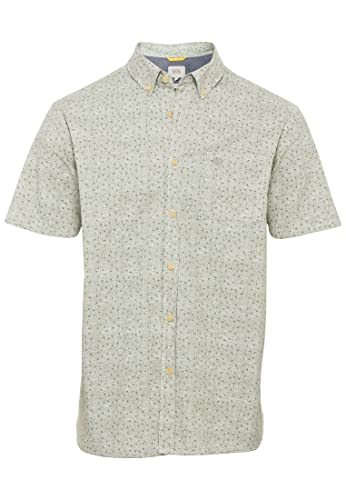 Preisvergleich Produktbild camel active Herren Kurzarmhemd aus Reiner Baumwolle Khaki Menswear-XL