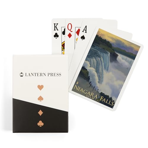Lantern Press Niagara Falls 52 Naipes Póker