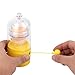 Mezclador Huevos Batidora, Agitadores de huevos manuales Tirante Huevos Gadgets Cocina Fabricante de Huevos Yema Blanca Mezclador de para hacer huevos dorados duros, 16 x 7cm
