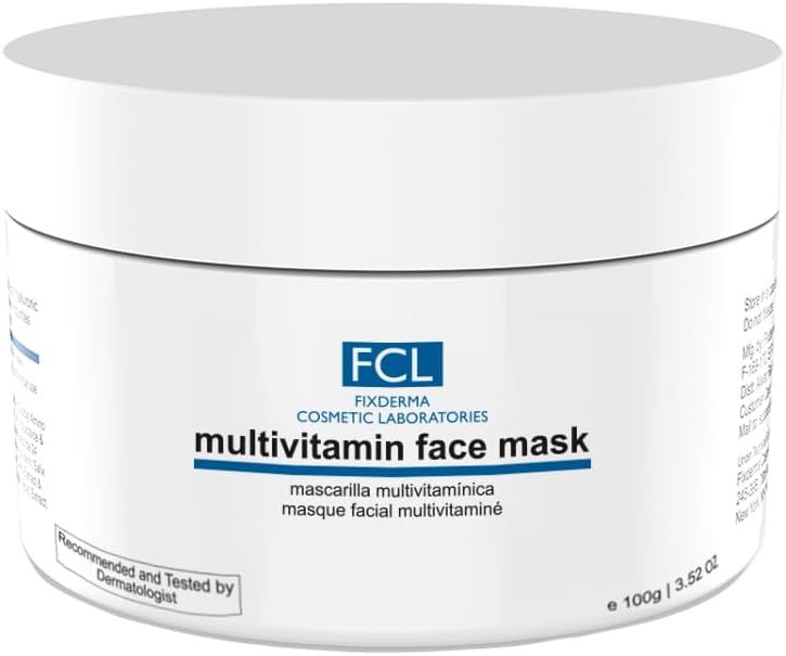 Multivitamin Face Mask Enriched With Vitamins | Improves Skin Texture & Dullness | Nourishing Face Mask | Youthful Glowing Skin| Paraben And Sulphate Free - 100gm