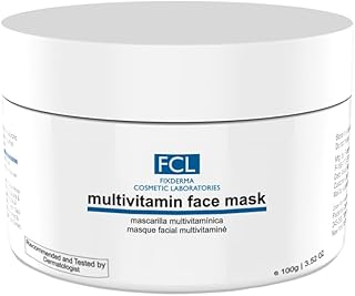 FIXDERMA COSMETIC LABORATORIES Multivitamin Face Mask Enriched With Vitamins | Improves Skin Texture &amp; Dullness | Nourishi...