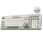 YUNZII – YUNZII B98 PRO QMK/VIA Gaming-Tastatur (Matcha Grün, Candy L