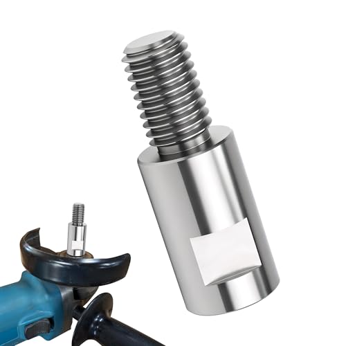 Image of Airway Buff Extender, Airway Buffing Wheel Extension Shaft, 5 /8 inch-11 Threads Arbor Extended Adapter, Universal Angle Grinder Attachments, for Aluminum Wheel Polishing Kit-1 Set