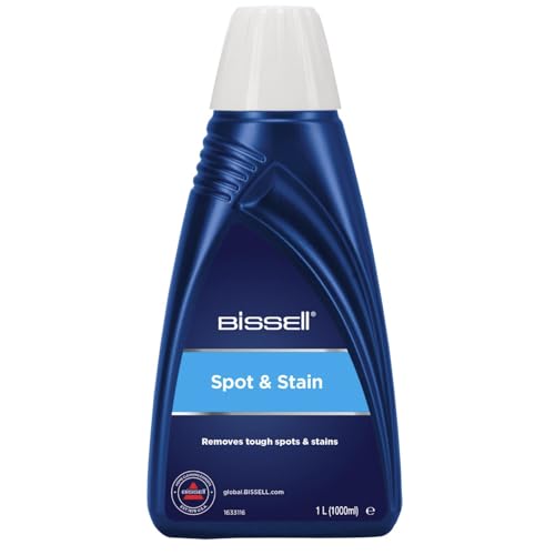 BISSELL Spot & Stain Reinigungslösung für BISSELL SpotClean Geräte, 1 l, entfernt Flecken und Verschmutzungen aus Teppichen und Polstern, 1084N