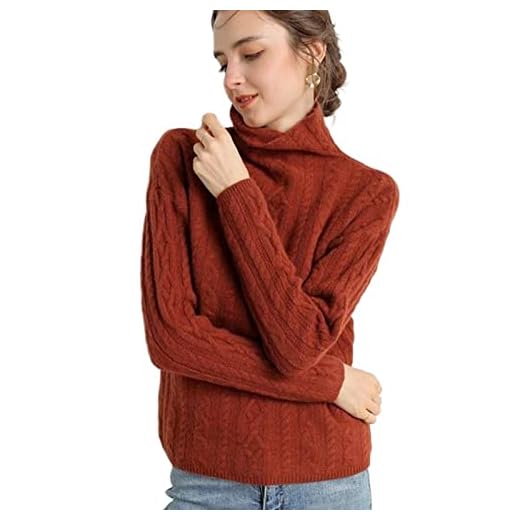 100% merinoull kashmirtröja Turtleneck stickad tröja vinter dam tröja varm dam höst långärmad tröja