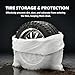 4PCS Extra-Large 48×28 Inch Tire Bags for Storage,Disposable Tire Covers for Cars for Tires Storage & Protection,Waterproof Dustproof Tires Storages Bags Car Accessories