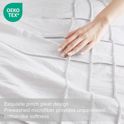 Comfort Spaces AM12-0041 White Queen Size Duvet Cover Set thumb #2