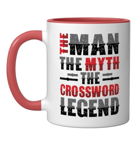 Taza de cerámica Crossword Puzzle Legend 11oz miniatura 1