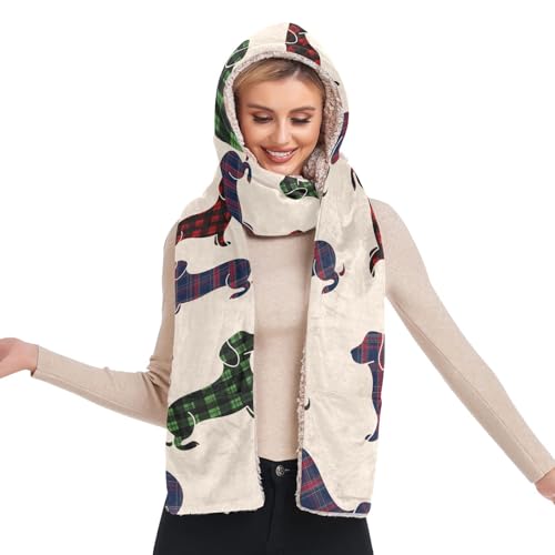 Bonnet d'hiver chaud à capuche pour femme pour stopper le froid et ne plus perdre ses gants