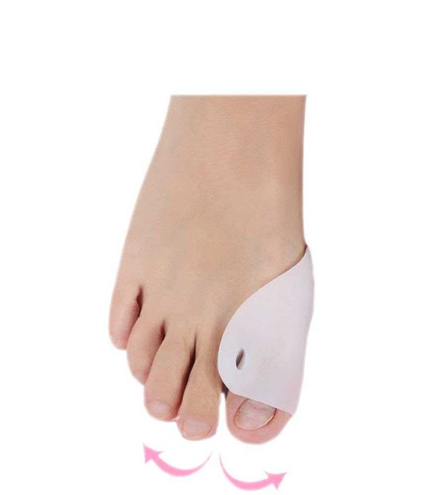 5 Paia di Cuscinetti, Cuscinetti per Dita a Martello e Separatori per Dita - Trattano Il Dolore all'alluce valgo, Alluce valgo e all'articolazione dell'alluce - Cuscinett