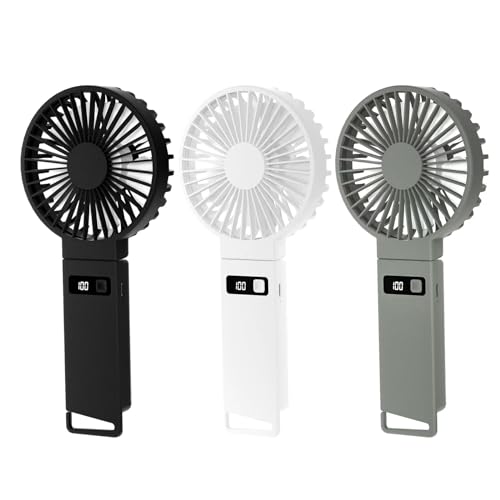 Ventilador de mano para viajes y camping recargable USB mini 7