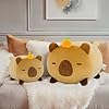Mewaii Cute Capybara Plush Pillow, Kawaii Plushies Capybara Stuffed Animal Toy, Kawaii Animal Plushie, Soft Squishy Birthday Gifts for Kids & Girls (8 Inch) #1