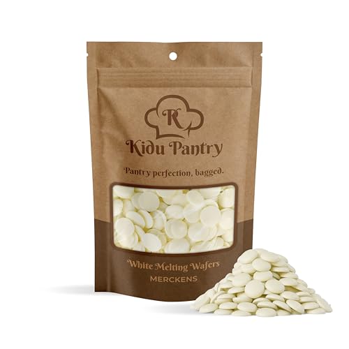 Merckens Chocolate Melting Wafers Bulk Bag Perfect For Dipping, Deserts, Baking And More (1 Pound,...