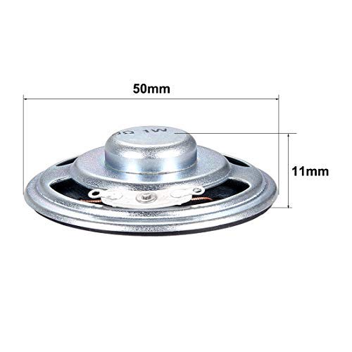 1 W 8 Ohm DIY Speaker 50 mm Round Shape