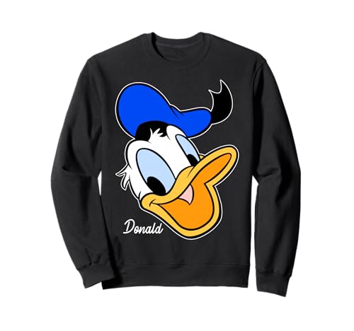 Disney Donald Duck Smiling Face Portrait Sweatshirt