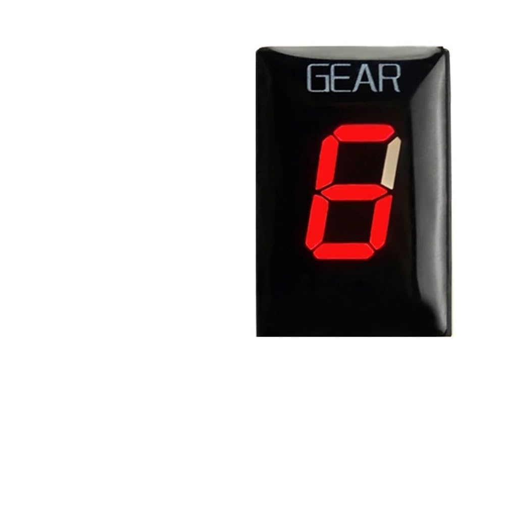 Indicatore di Marcia Digitale per Moto, Accessori per Moto Z750 Z1000 Z 750 Z 1000 2007 2008 2009, indicatore di Marcia, contatore di Marcia, Display, Report di velocità (Blu)