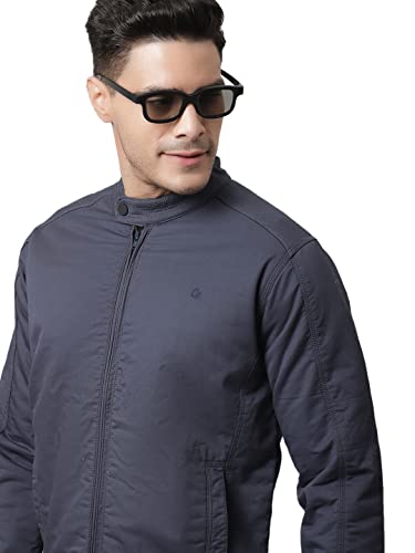 Image of Cantabil Navy-Blue Winter Wear Jacket Full Sleeve for Men l Jacket for Men l Winter Wear Jacket for Men (P MJKT00026 NAVY)