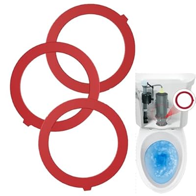 3pcs Flush Valve Seal for Kohler,Silicone Material Canister Flush Valve Toilet Gasket Replacement Parts for K-GP1059291 for K-4436 Part, Easy to Install and Uninstall