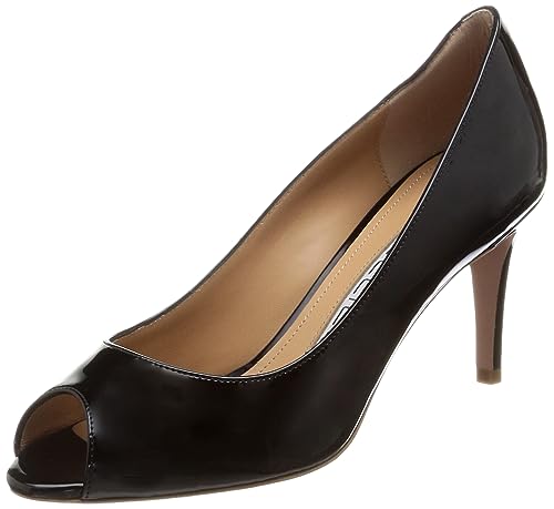 [�y���[�R] �T���_�� 6670 RIOPEN80 OPEN TOE PUMPS 80 ���f�B�[�X BLACK 22.0 cm