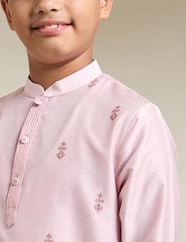 Image of Amazon Brand - Symbol Boy's Festive Embellished Kurta Pajama Set